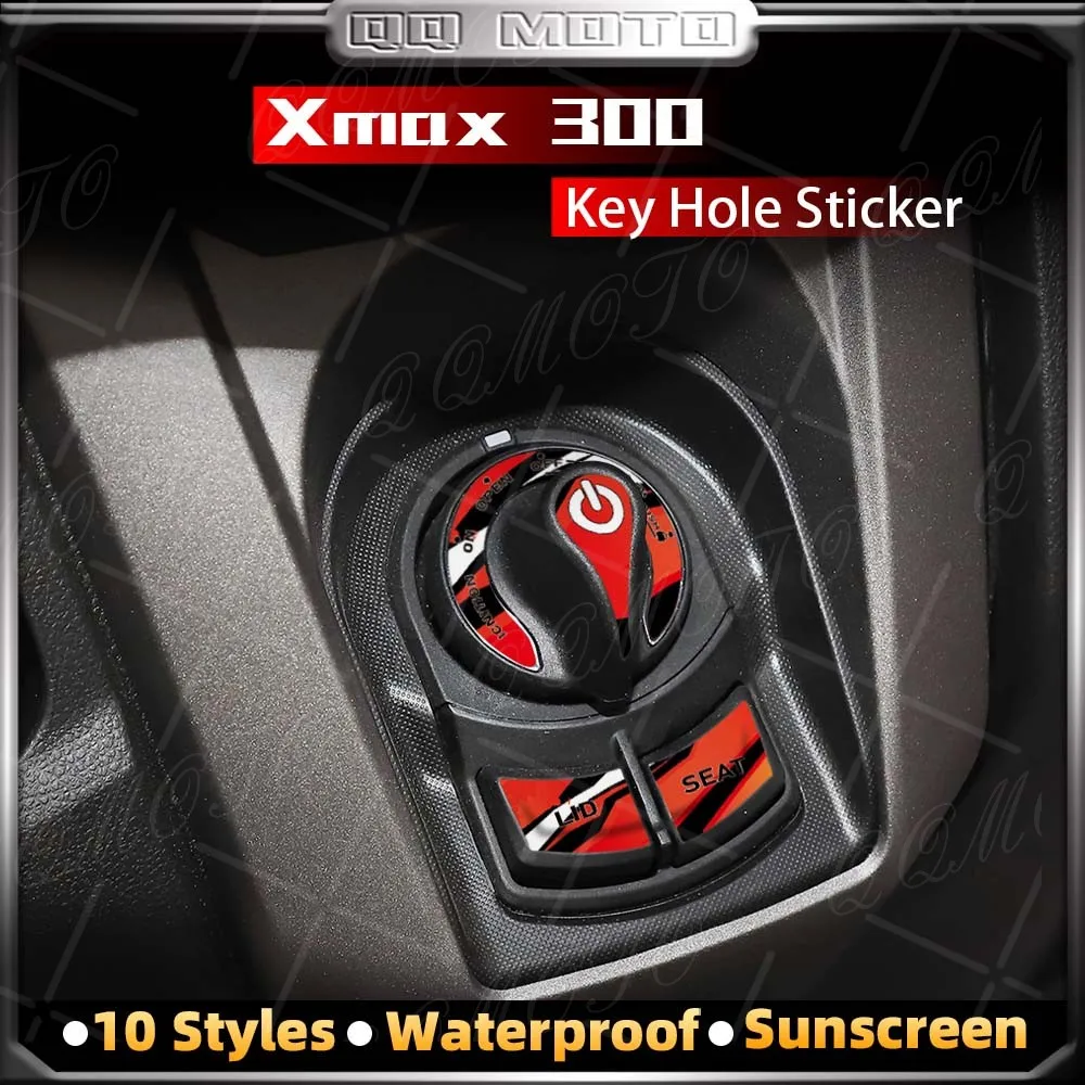 

Motorcycle Decoration Reflective Decal Ignition Switch Sticker Waterproof Appearance Protection Accessories For Xmax 300 XMAX300