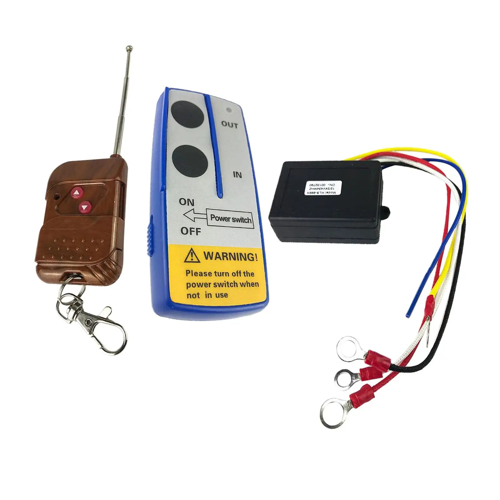 Universal 12V Winch Wireless Remote Control Key System for Truck ATV SUV