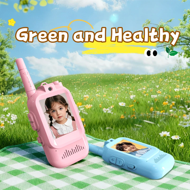 JK200 – walkie-talkie jouet pour enfants, appel en un clic sans réseau, vidéo HD, Chat, prise de Photo, changement vocal, cadeau pour enfants, garçons et filles