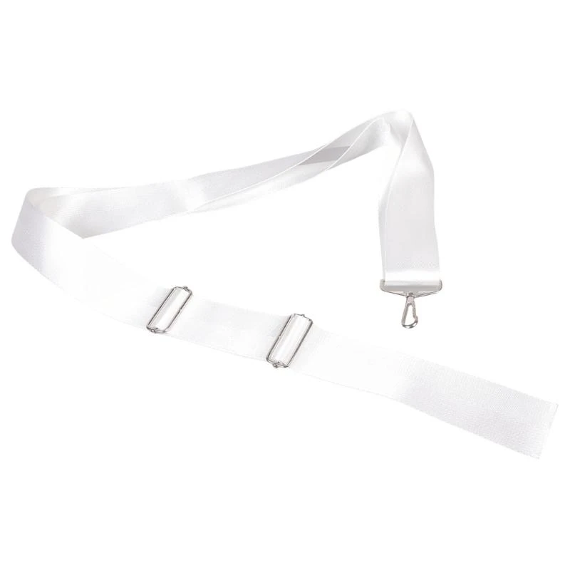 A0KA Stainless Steel Buckle Tennis Net Strap Adjustable for Competitive Courts Use