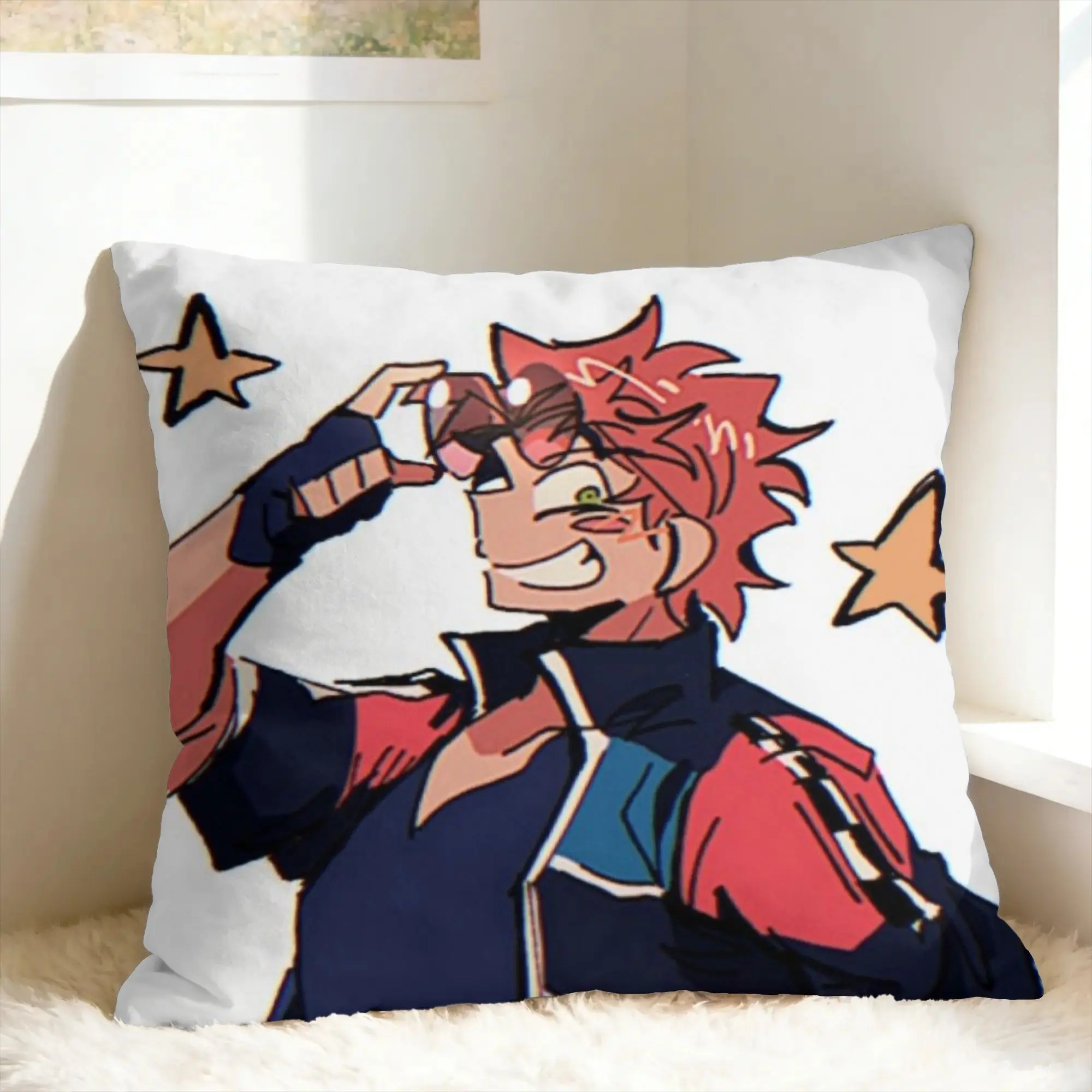 Benny Jackpot Crash Course Eddie Pillow Case  Soft Pillow Cover For Living Room Bed Chair Fashion Pillowcases