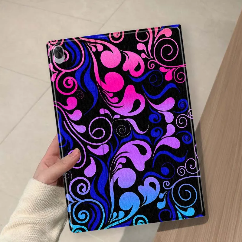 Colorful Flower Pattern Soft For Huawei MediaPad 11 M5 M6 ES Pro M5Lite Honor Pad V7 V8 X7 X8 X9 GT Pro Tab Tablet Case