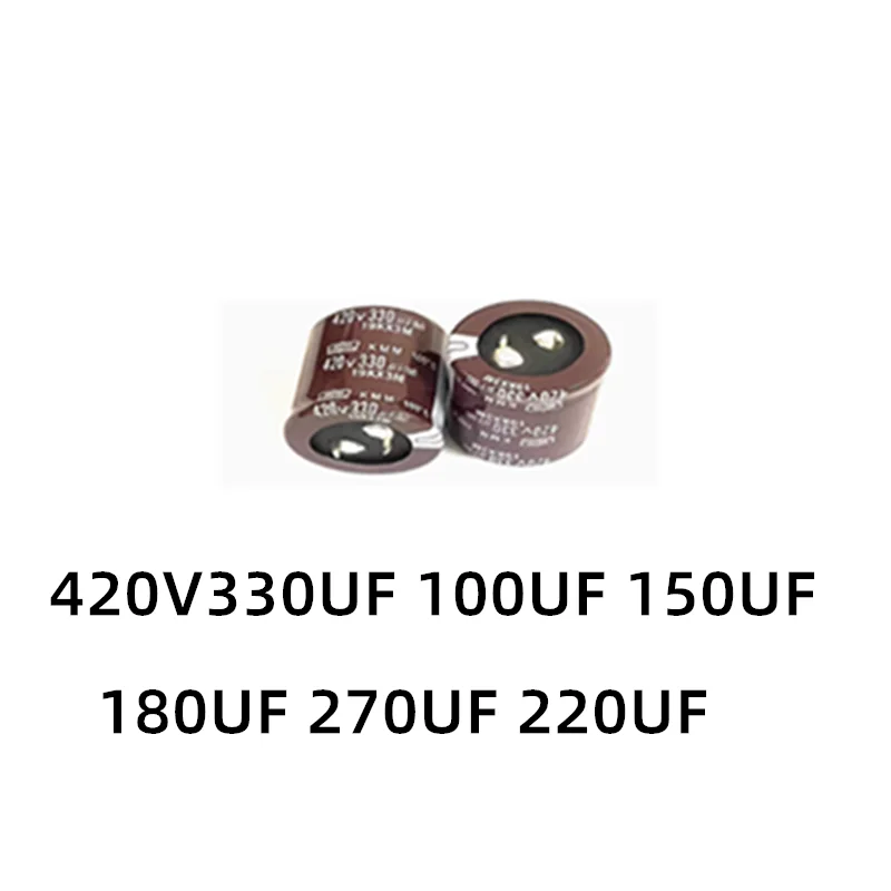 2 uds 420V 100UF 150UF 180UF 220UF 270UF 330UF 390UF 470UF 560UF 680UF condensador electrolítico