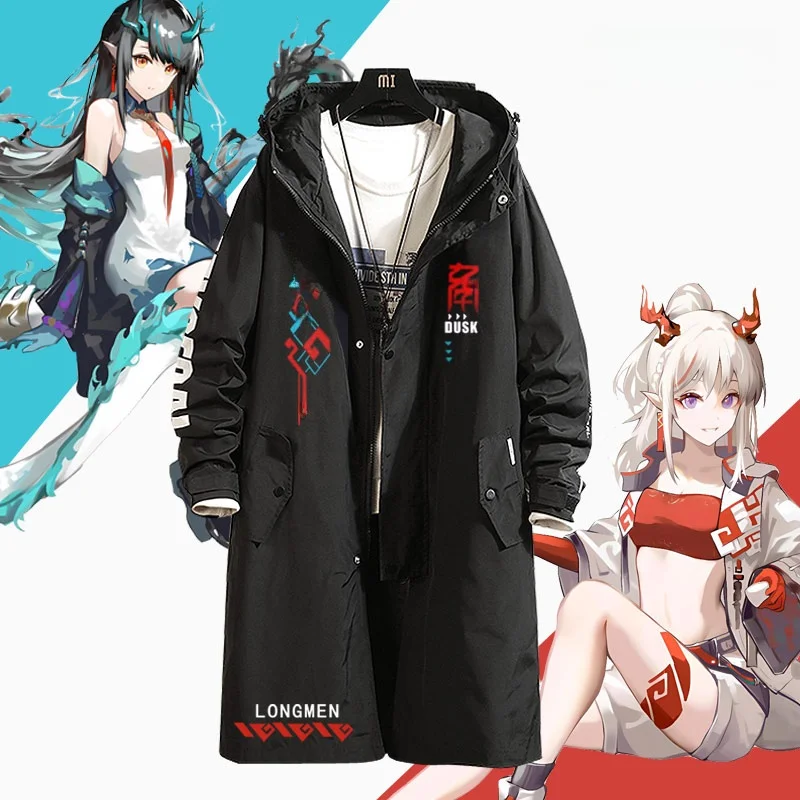 

Мужская ветровка средней длины Youthful Energy из полиэстера с капюшоном на молнии для весенне-осенне-зимнего сезона