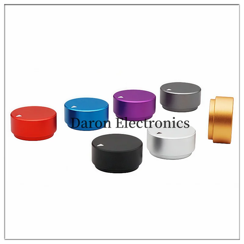 Aluminum alloy knob 22*11 potentiometer knob cap for instrument/audio equipment rotation adjustment cap