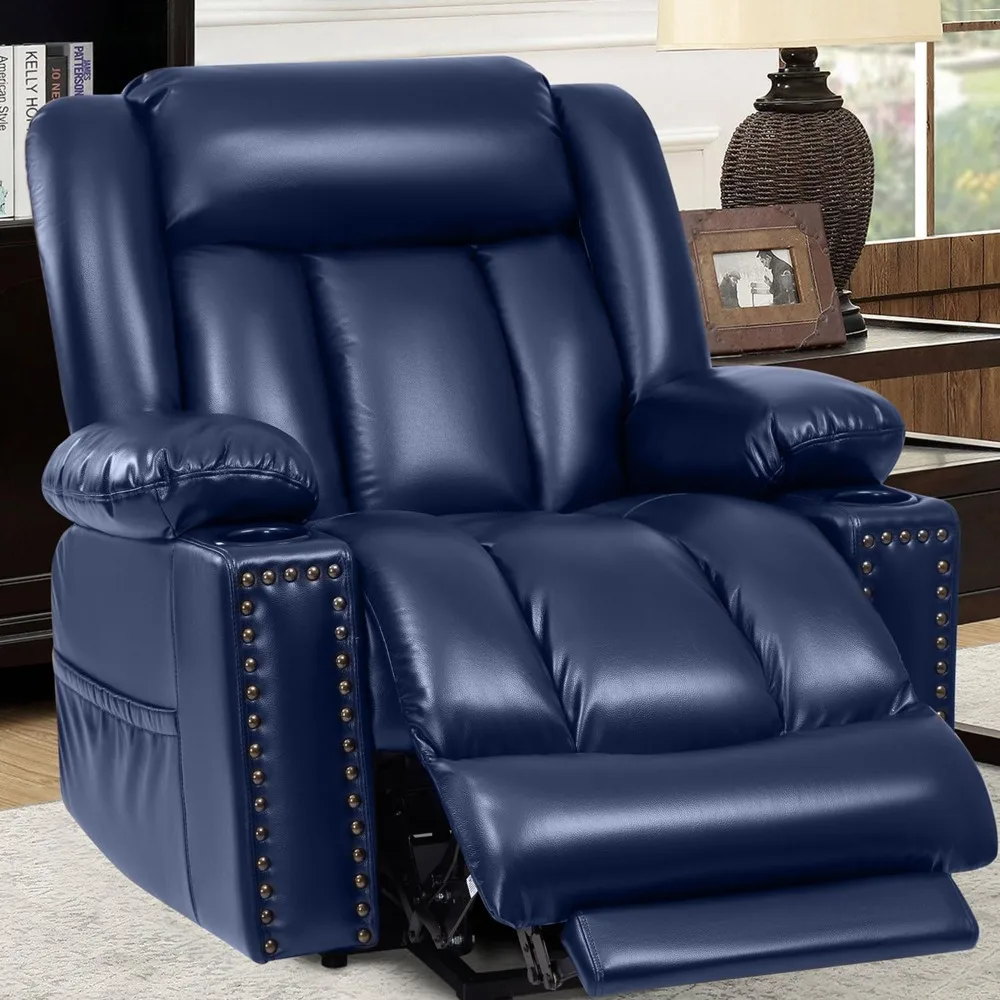 Large Power Lift Chairs Recliners for Big and Tall Elderly, 3 Position Lift Recliner Chair with Extended Footrest