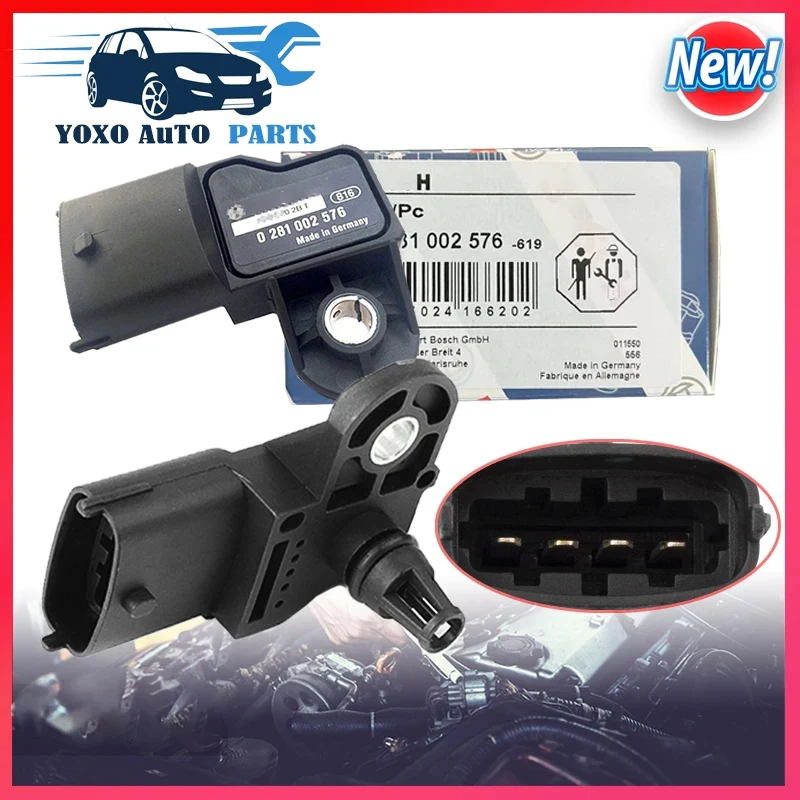 

Original Intake Manifold Pressure MAP Sensors OEM 0281002576/0281006102 /0281002743 fits for VVOLVO FE FH 12 420 460 FM FL