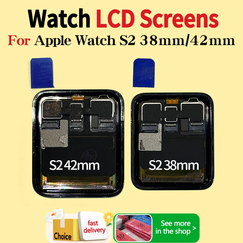 

OLED For APPLE Watch Series 2 Lcd Touch Screen Display Digitizer Assembly Replace For iWatch S2 Display 42mm 38mm