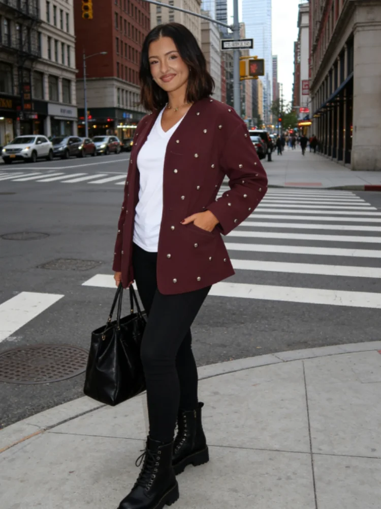 

Elegant Diamond Jacket Skirt Suit Women Single Breasted Coat Mini Skirts Set 2026 Spring Chic Street Lady New In Matching Sets