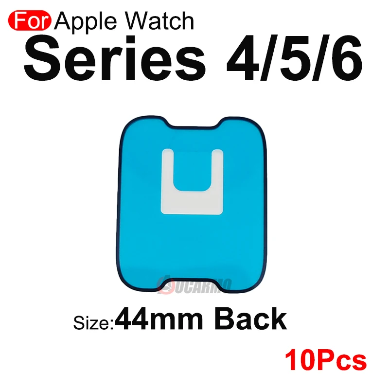 10 sztuk/partia Naklejka na przednią szybkę LCD z klejem na tylną stronę do Apple Watch Series 4 5 6 7 8 9 Ultra 40mm 41mm 44mm 45mm 49mm — zdjęcie produktu 4