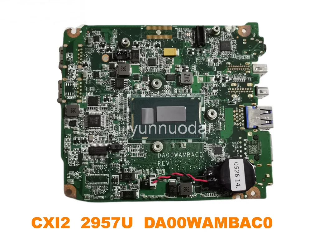 

Материнская плата DA00WAMBAC0 для ноутбука ACER CXI2 с процессором 2957U 100% протестирован хорошо