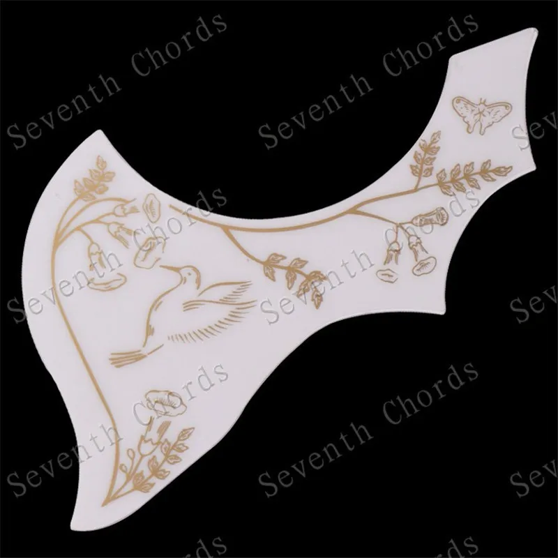 1 Pcs Hummingbird Flower Folk Acoustic Guitar Pickguard Pick Guard Anti-Scratch Plate Guitar Accessories