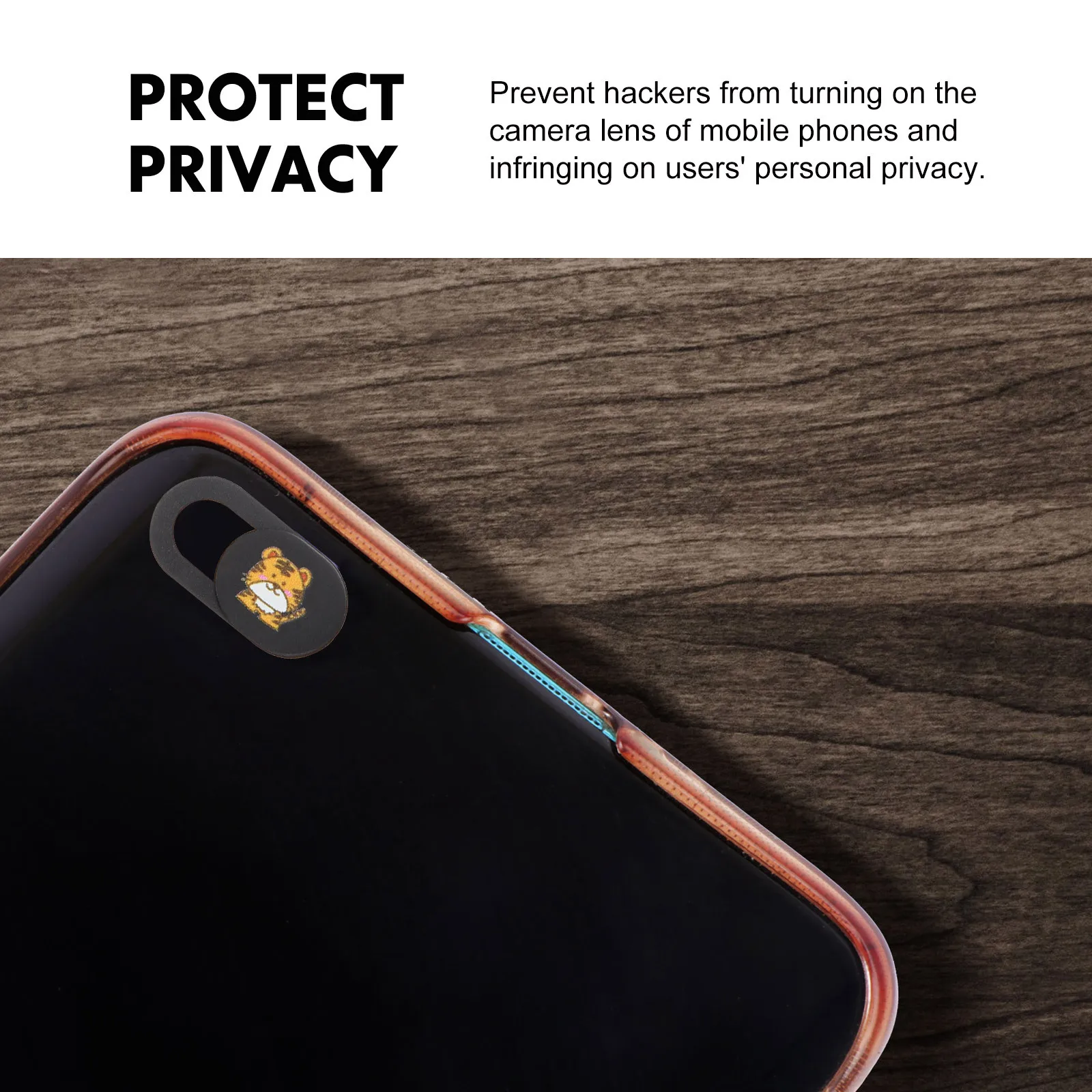 

6Pcs Webcam Cover Privacy Sticker Lightweight Compact Size for Computer Mobile Privacy Stickers Camera Cover Protector