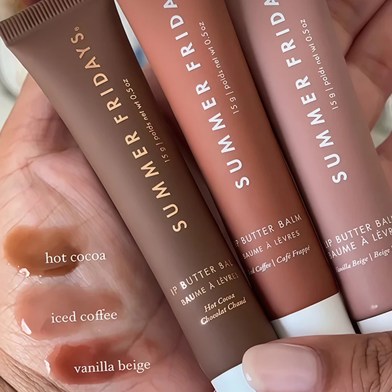 オリジナルサマーフライデーズリップバター保湿治療唇エクスフォリエーターバニラ口紅ソフトチューブミラーリップグロスリップメイク