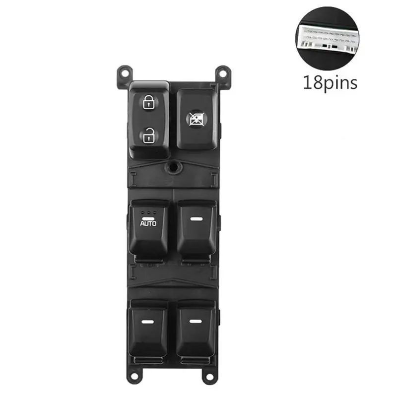 الجبهة اليسرى سائق الجانب نافذة كهربائية التبديل نافذة رافع 93570-1W157 935701W157 لكيا ريو 2015-2018