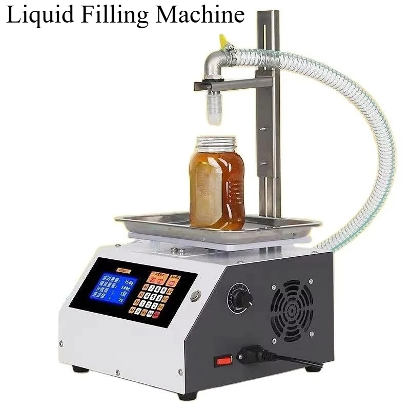 Honey Filling Machine Gear Pump Ketchup Sesame Sauce Paste Filler Viscous Liquid Edible Oil Glue Peanut Butter Juice Filling