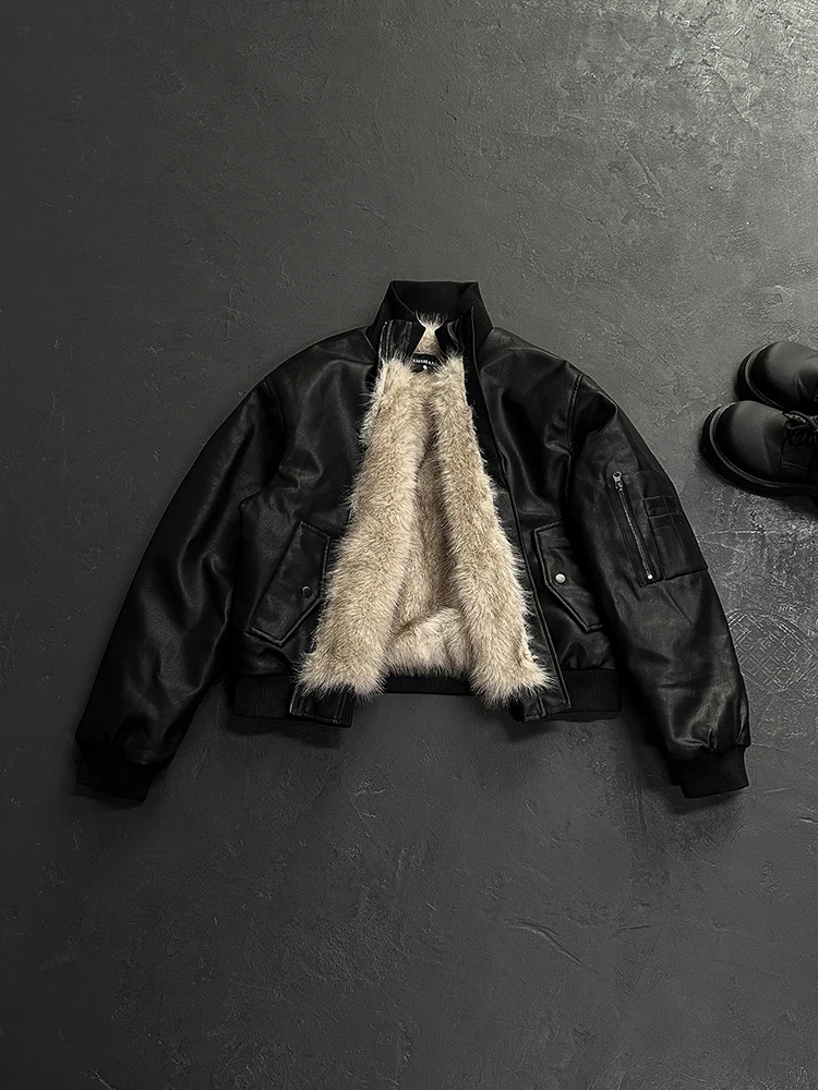 

Мужская утепленная хлопковая куртка-пилот в американском ретро-стиле, теплая, повседневная, свободного кроя, с длинными рукавами, для зимы