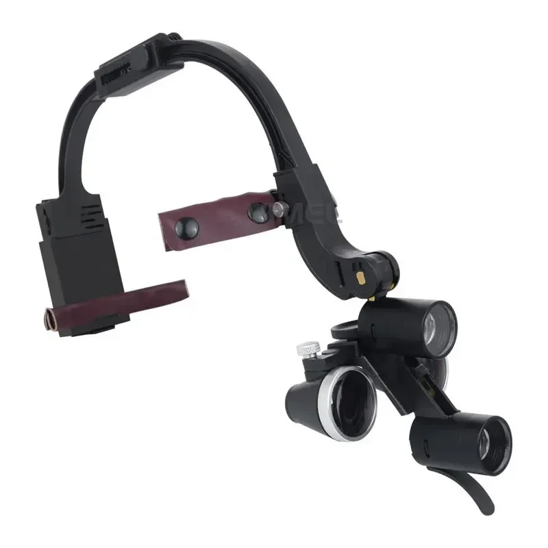 

5W Dentals LED Surgical Headlight 6X Magnifier Binocular Loupes Rechargeable Lab Dentals Equipment