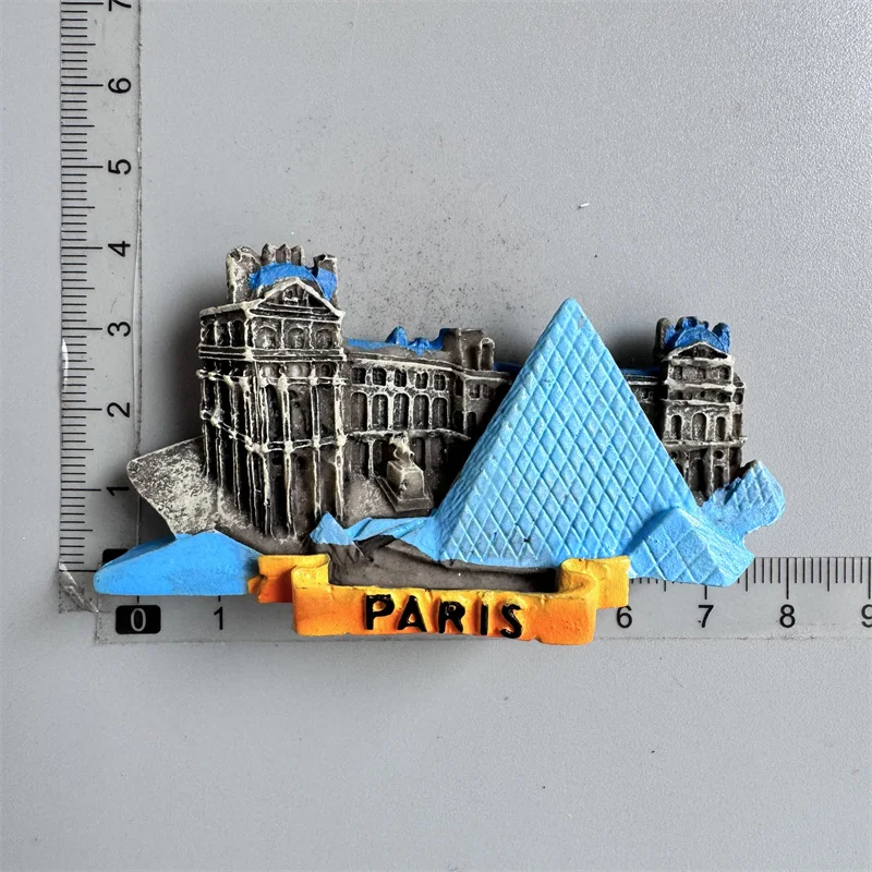 Paris Frankreich Tourist Souvenir Kühlschrankmagnete Eiffelturm Französische magnetische Aufkleber Annecy Dekoration auf dem Kühlschrank Reisegeschenke – Detail 24