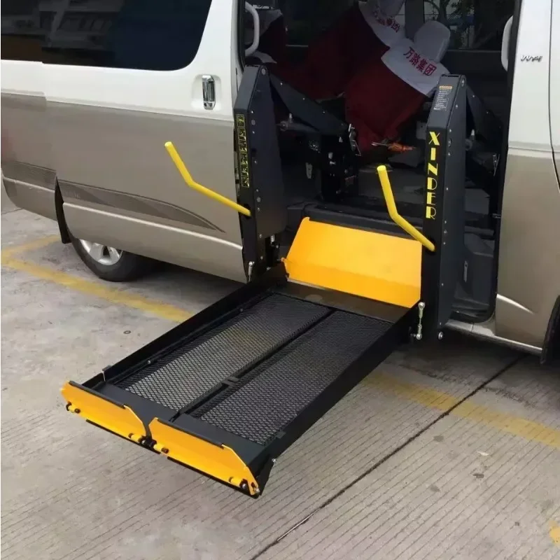 Hot sales Certified Electric Hydraulic Wheelchair Lift Platform for Disabled People Elderly Van Minivan Bus Side Rear Door