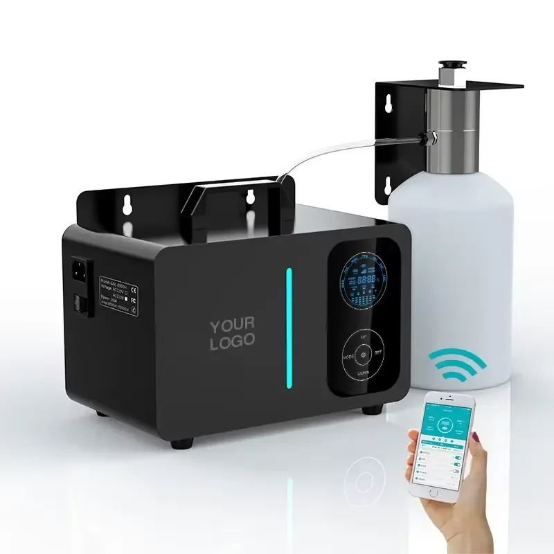 Wireless HVAC Air Fragrance Diffuser for Hotel Scenting Machine Customized Aromatherapy Oil Application Control Shielding New