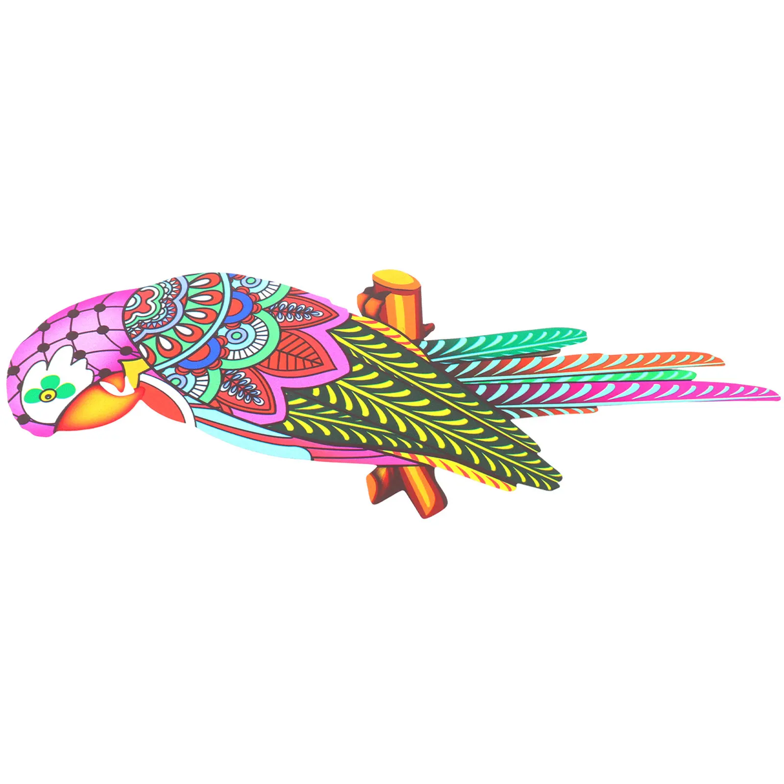 Metal Toucan Wall Decor Hanging Bird Art for Garden Patio Fence Outdoor Home Decoration