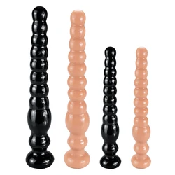 Anus Backyard Beads Anal Balls Long Anal Plug With Suction Cup Prostata Massage Butt Plug Sex Toys for Women Men Adults Products