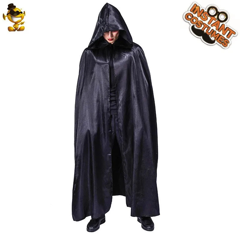 

Халат M для взрослых, костюм на Хэллоуин, ролевой костюм, пальто с персонажем Бога Смерти, мужское модное зимнее пальто без бренда