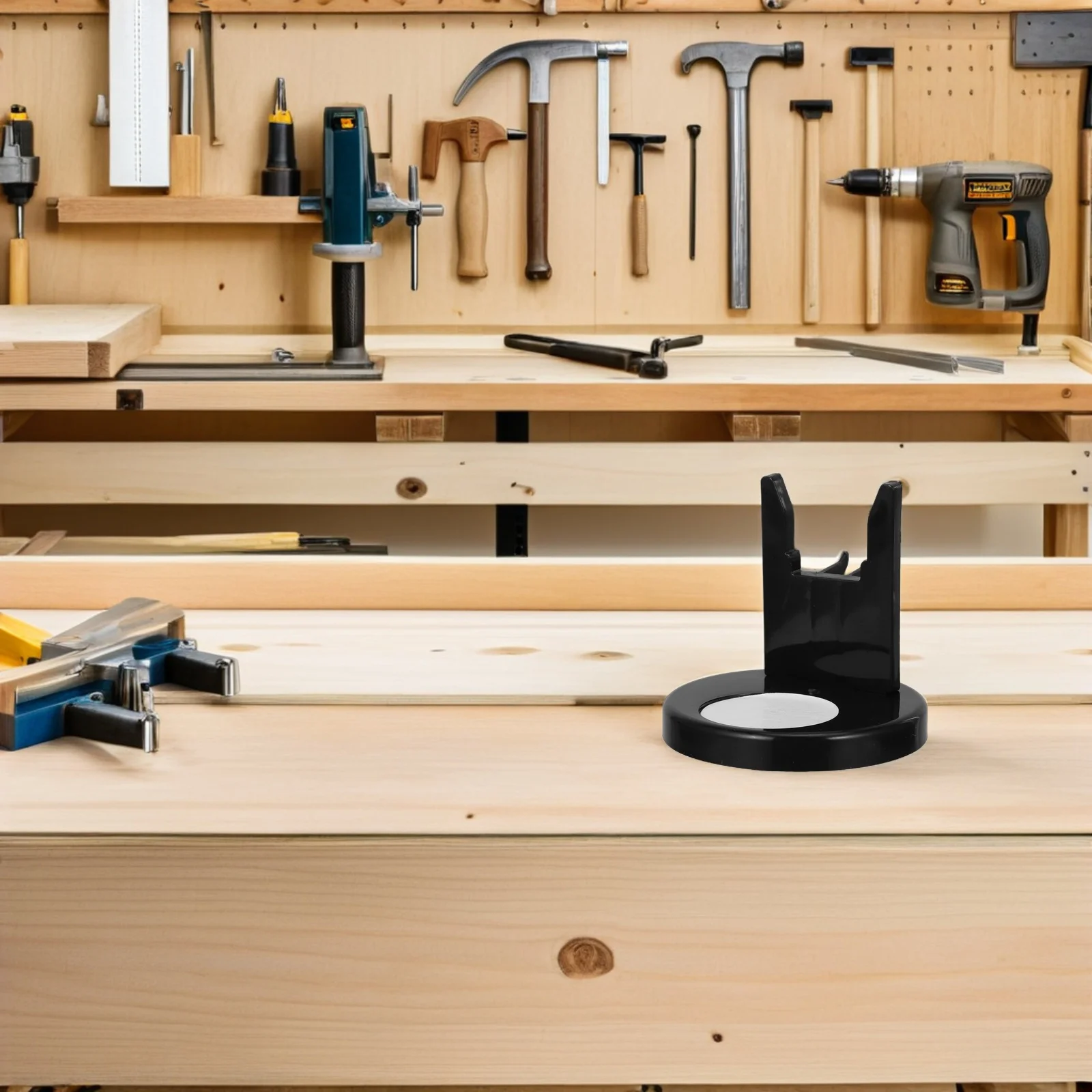 

2Pcs Hot Melt Glue Pen Holder Heat Resistant Nonstick Base Stable Stand Organizer Table Top DIY Arts Crafts Repairs