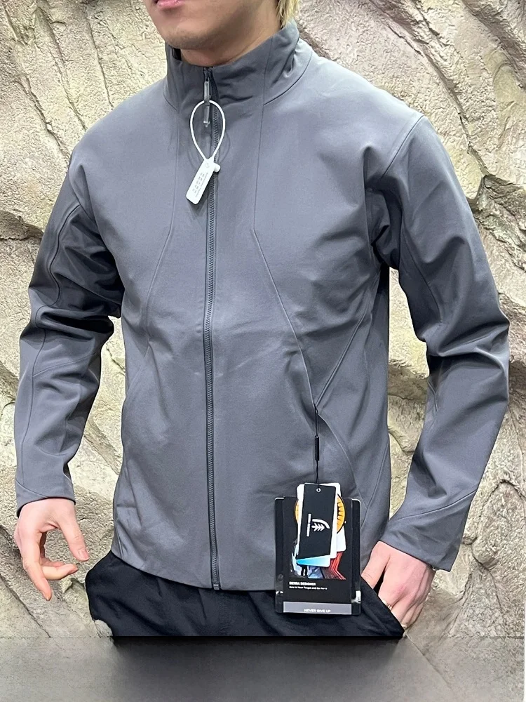 

Men's Fce Lined Soft ell Jaet Top Quali Waterproof Windproof All Weather Fully Taped Men's Fce Lined ell Jaet
