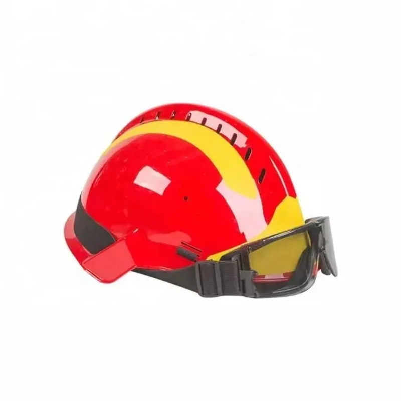 EN397 Fire Fighter Emergency Rescue Safety Helmet Outdoor Flame Retardant Rescue Protective Helmet