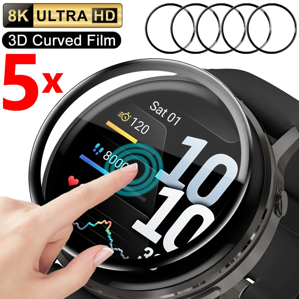 

Гибкие защитные пленки для смарт-часов Garmin Venu 4 41 мм 45 мм HD, прозрачные противоударные защитные пленки с защитой от царапин, чехлы для часов