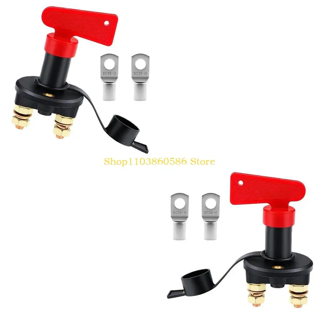 

242A Сверхмощные водонепроницаемые разъединители батареи 12 В 24 В Система со съемным ключом Автомобильная противоугонная