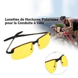 HD Night Vision Polarized Goggles Car Anti Glare TAC Eye Glasses FSOT0403 Dedicated For Driving Cycling