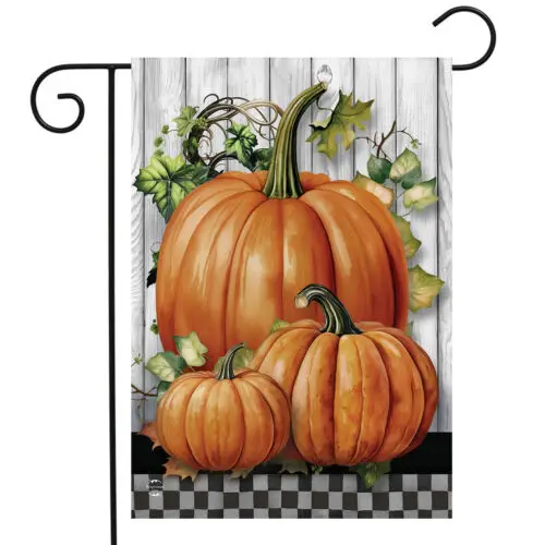 Briarwood Lane Country Pumpkins Garden Flag