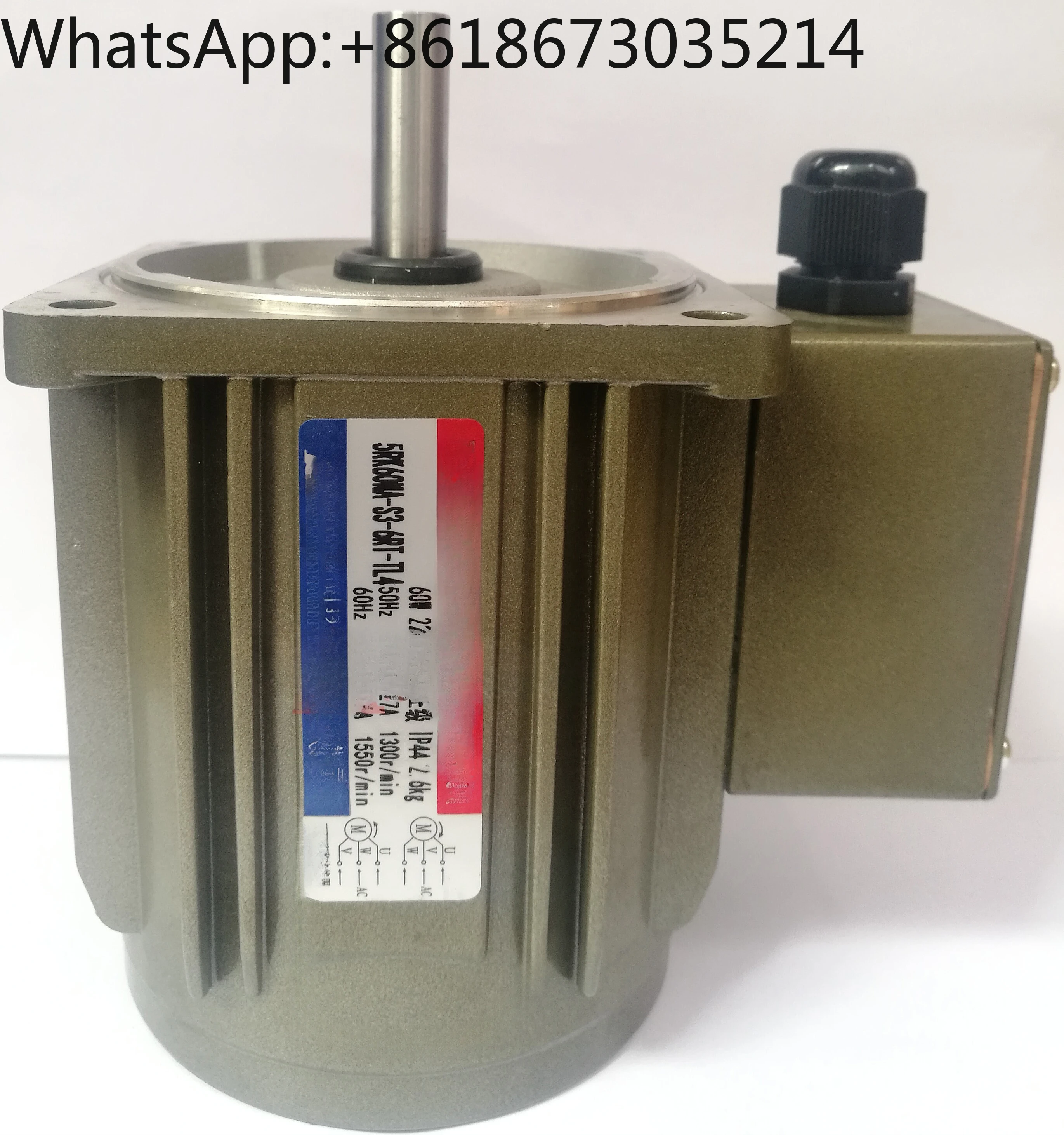 3 상 비동기 모터, 5RK60NA-S3-6RT-TL4, 60W, 220V, 380V