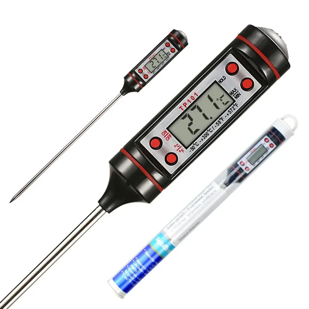 1PC Digital Food Thermometer Baking Temperature Measurement Electronic Probe Kitchen Cooking Temperature Measurement Pen