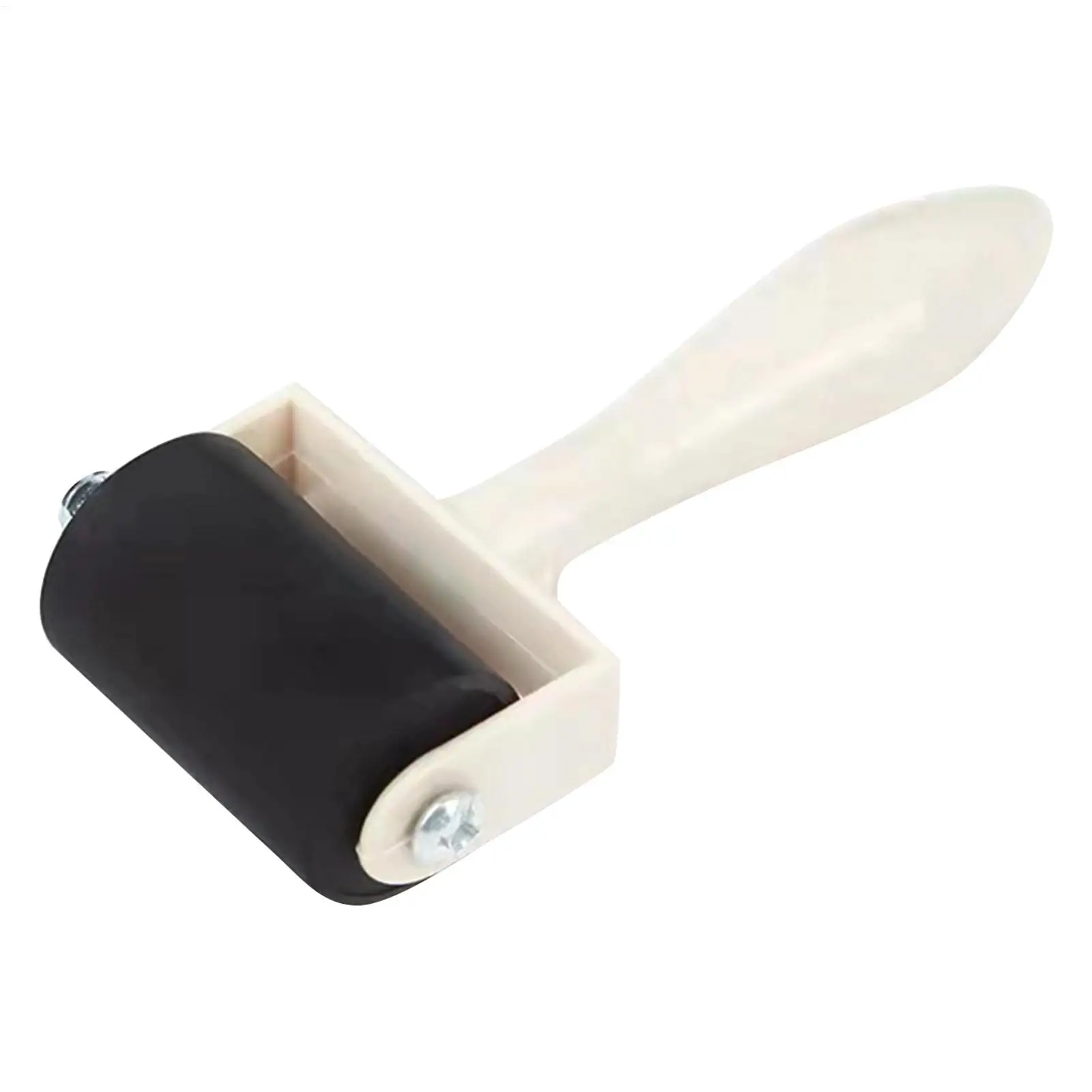 Glue Roller Crafting Paint Roller with Wooden Handle Ink Applicator Stamping Tool for Printmaking Transfer Scrapbooking Art