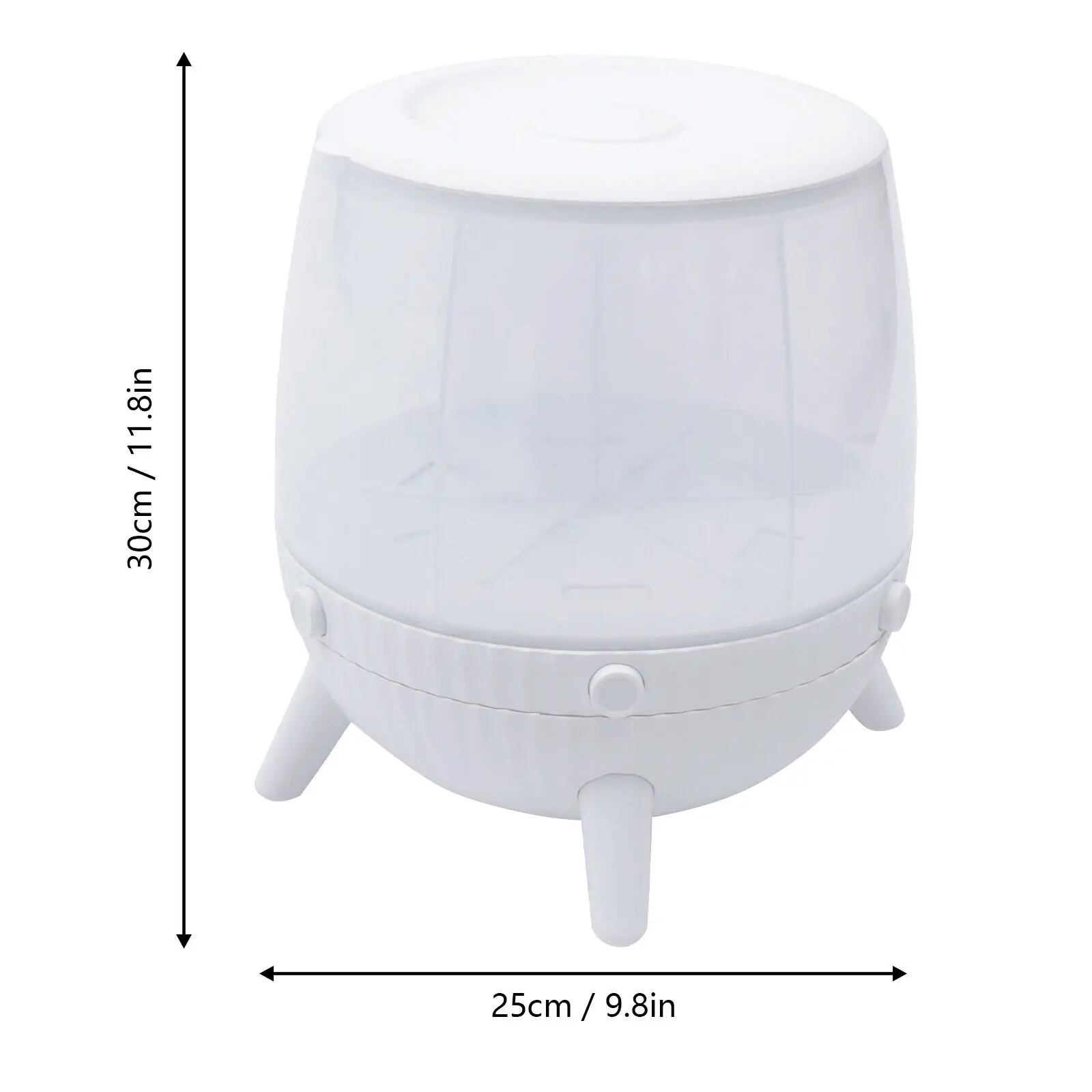 Kitchen Storage Container Large Food Storage Boxs 360° Rotating Rice Barrels Sealed Cereal Dispenser Rice Tank Grain Box 6Kg