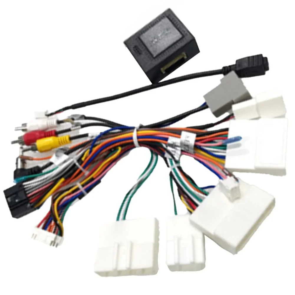 Radio Wiring Harness 16pin Canbus Box Radio Installation Quick Installation Reliable Wear-resistant Easy To Use