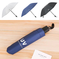 8 Ribs Travel Rain Sun Umbrellas Windproof Multi-color Travel Umbrella Automatic Open And Close Portable Folding Sunshade