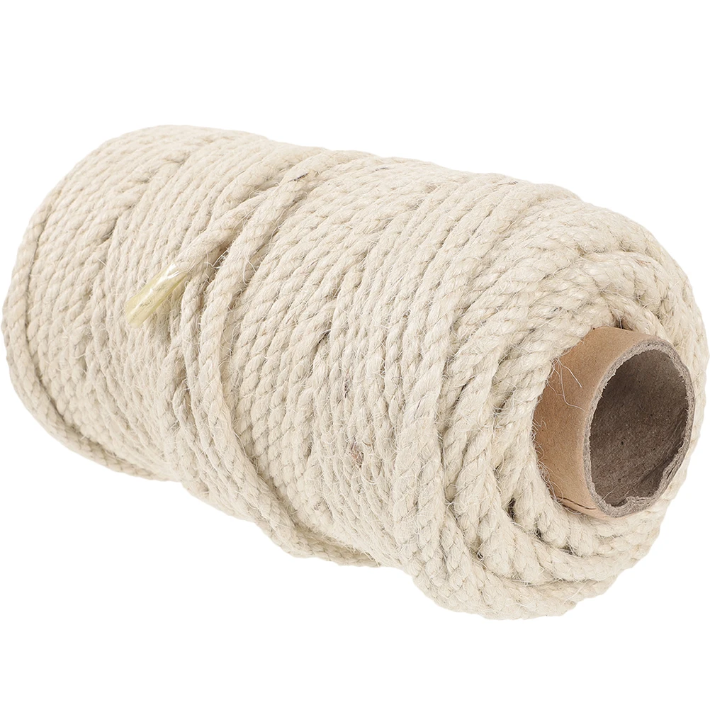 

50M White Sisal Rope Cat Tree Replacement Scratching Post DIY Multi Function Wear Resistant Sturdy Pet Supplies