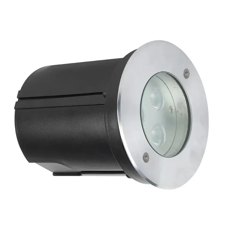 Huaxia IP67 led underground light Waterproof ss 3w inground spotlight outdoor landscape ground buried lamp led underground light
