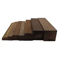 Natural Solid African Wenge Hardwood Square Sticks & Boards Unprocessed Raw Blanks for DIY Hand Carving and Custom Handle Craft 6