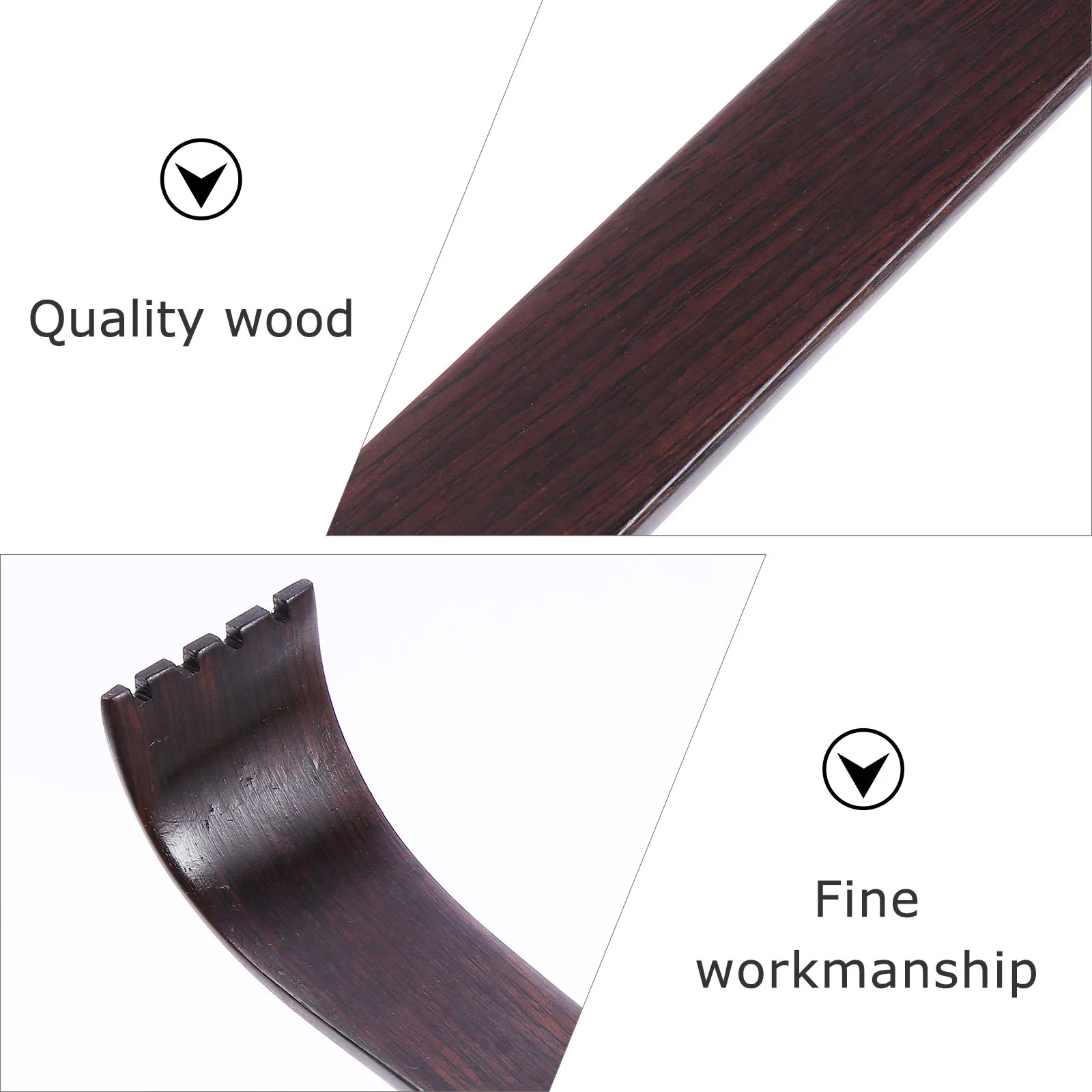 

2pcs Back Massager Wooden Claw Scratcher Ebony Chip Body Relaxation Portable Anti Itch Long H Strong Durable Quality Gift