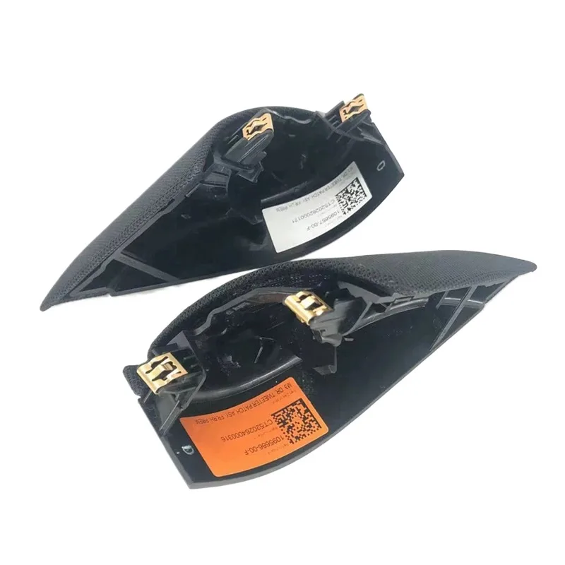 Deur Hoorn Cover Voor Tesla Model 3 2017-2023 Auto Indoor Tweeter Audio Speaker Driehoek Trim Cover 1095686-00-F 1095657-00-F