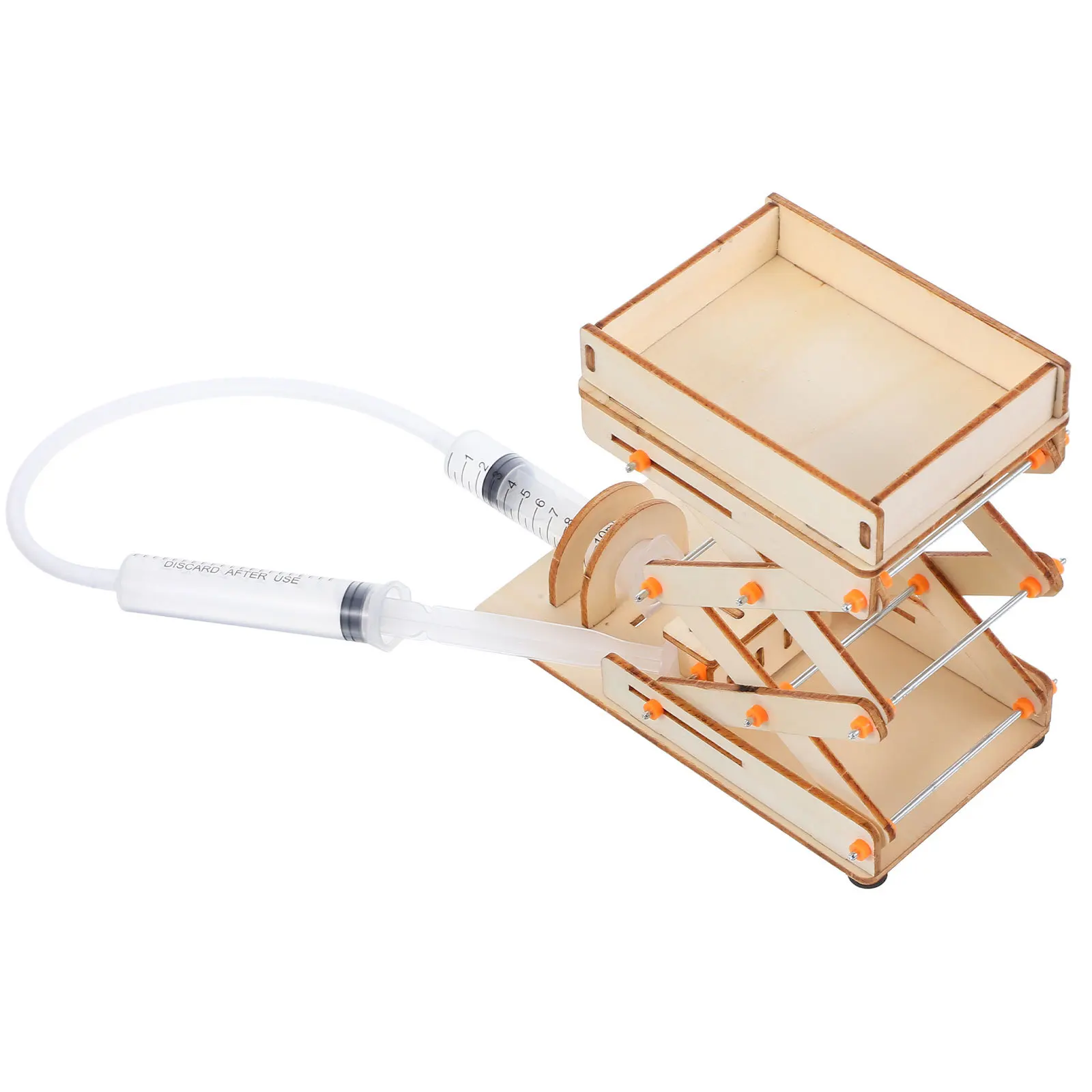 1 مجموعة اليدوية منصة الرفع الهيدروليكية مختبر العلوم التعليمية جاك قابل للتعديل ارتفاع تجربة التعلم الوقوف العلمي #4