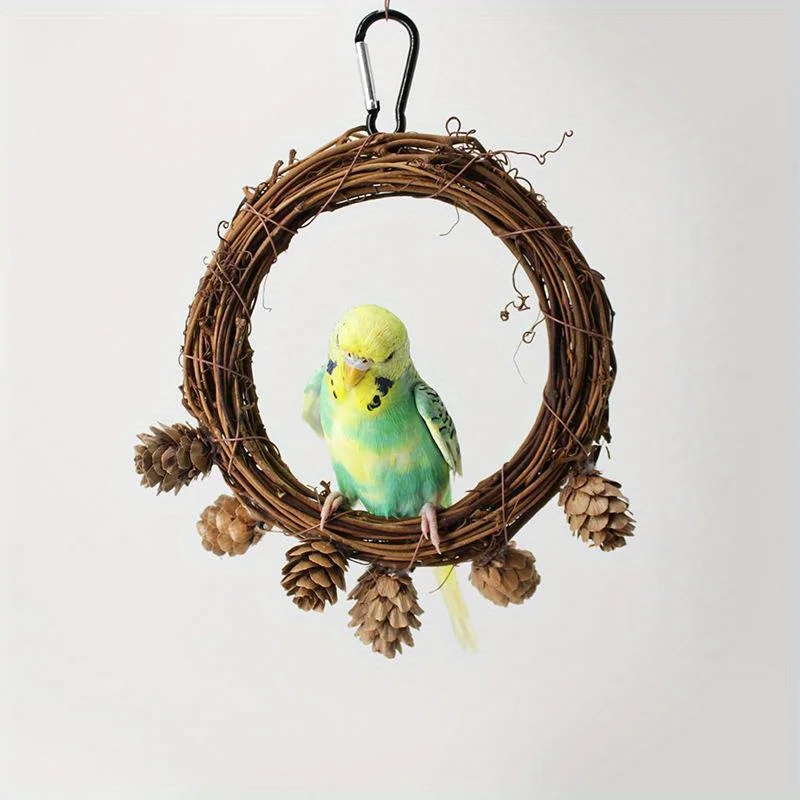 Pet Supplies Toys Pet Bird Toys Parrot Vine Autumn Thousand Birds Autumn Thousand Parrot Swing