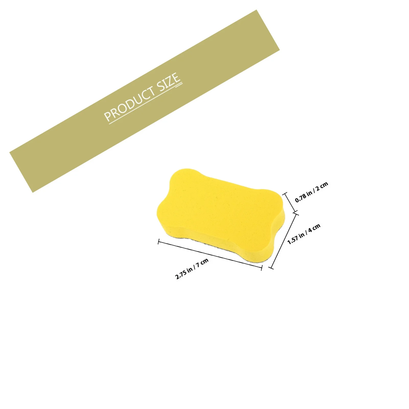 24 قطعة من محايات السبورة البيضاء لتنظيف المسح الجاف خفيف الوزن وقابل للغسل وقابل للغسل من قماش إيفا ومستلزمات المعلم والمكتب المدرسي #5