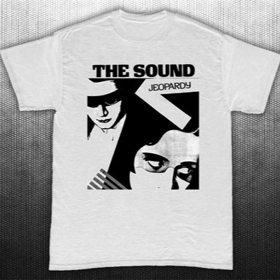The Sound Band Jeopardy album unisex black T-shirt pure cotton all-season streetwear shirt  men t shirt graphic t shirts
